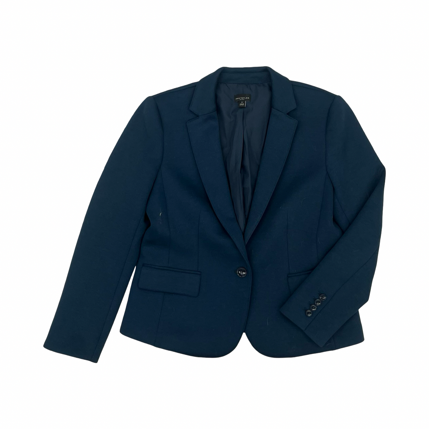 Blazer By Ann Taylor In Navy, Size:10