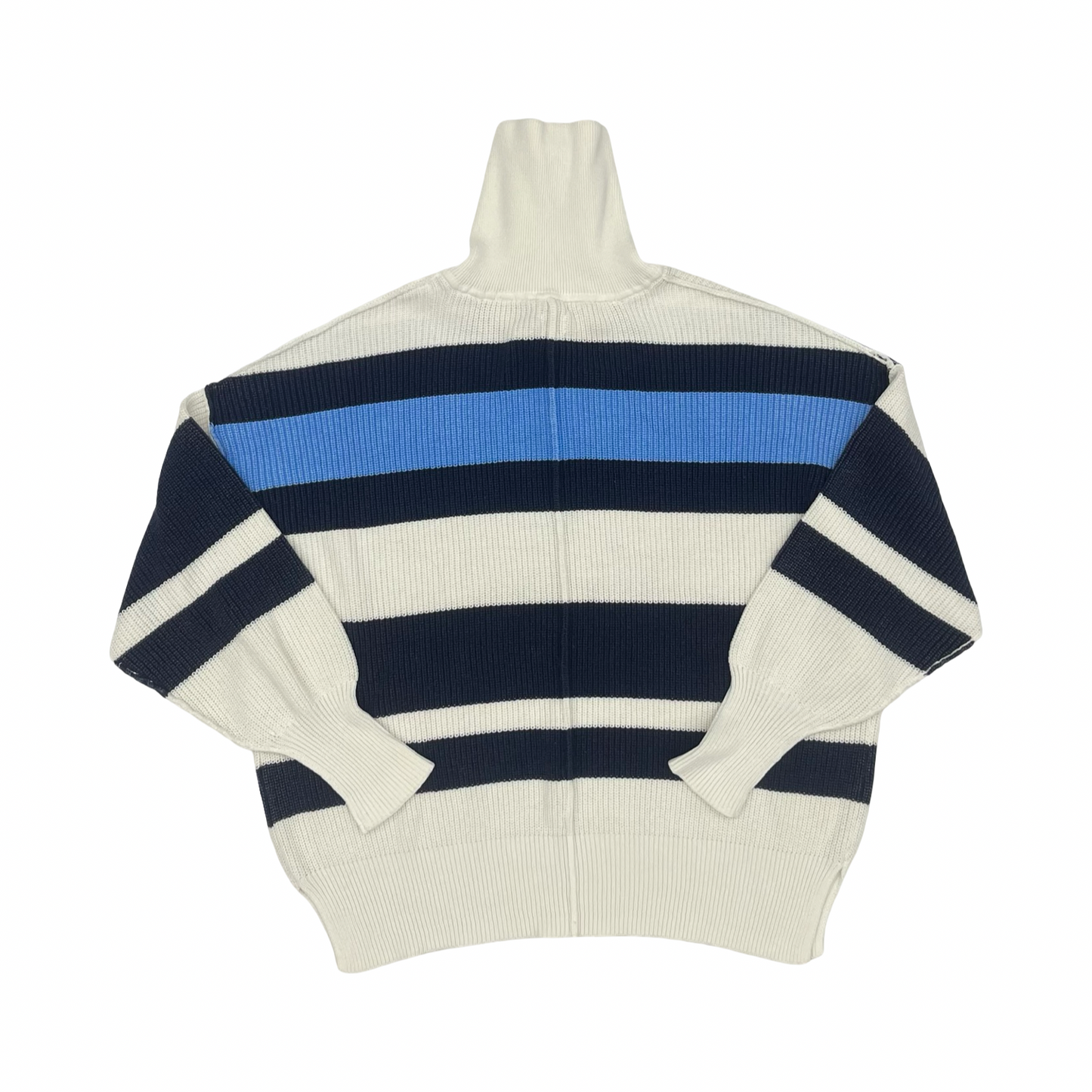 Sweater By Aerie In Blue & White, Size:M