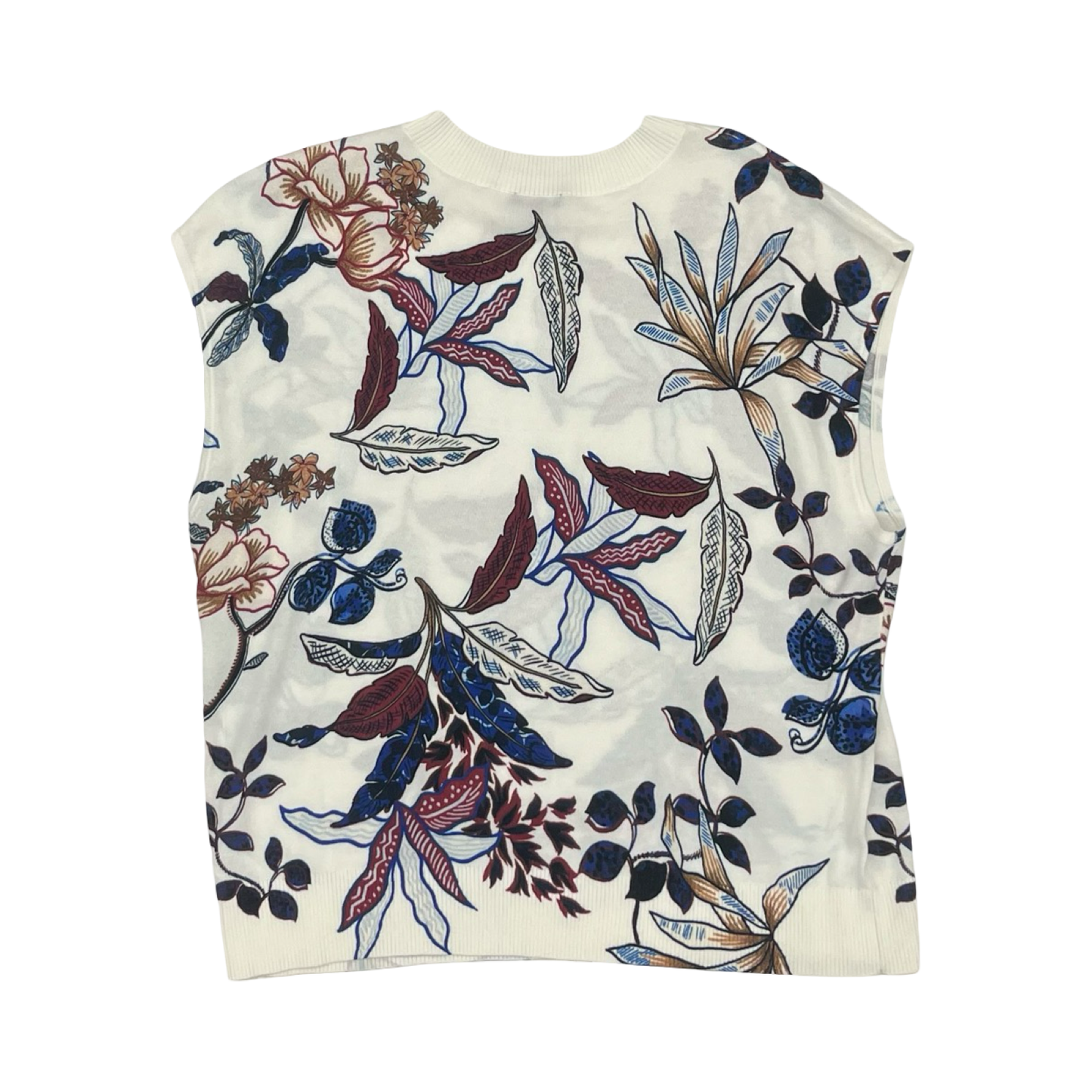 Sweater Ss By Talbots In White, Size:Xlp