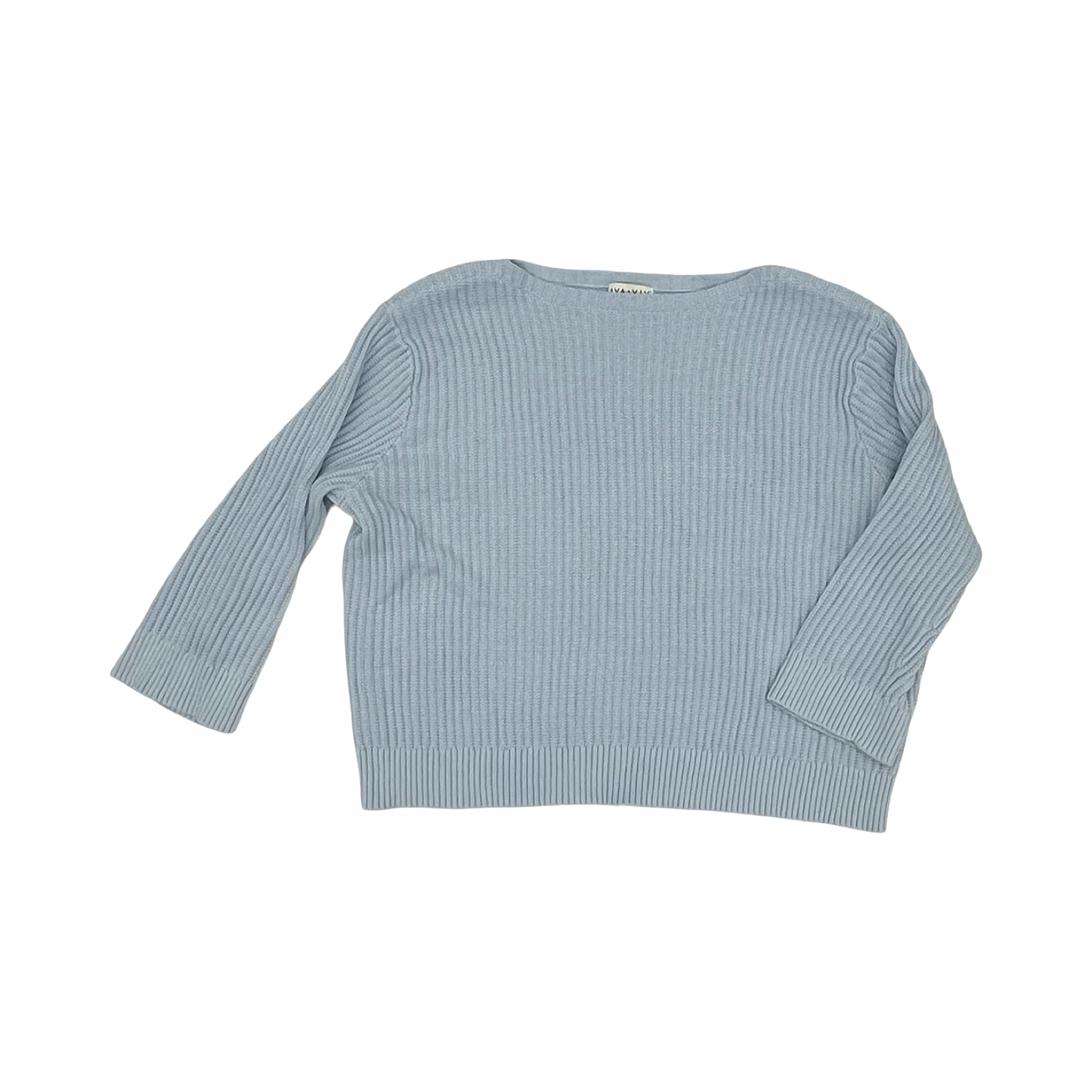 Sweater By Ava & Viv In Blue, Size:3X