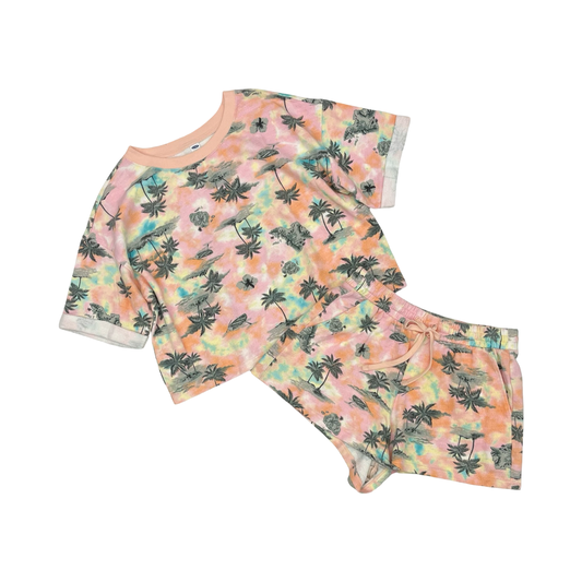 Lounge Set Shorts By Old Navy In Coral, Size:M