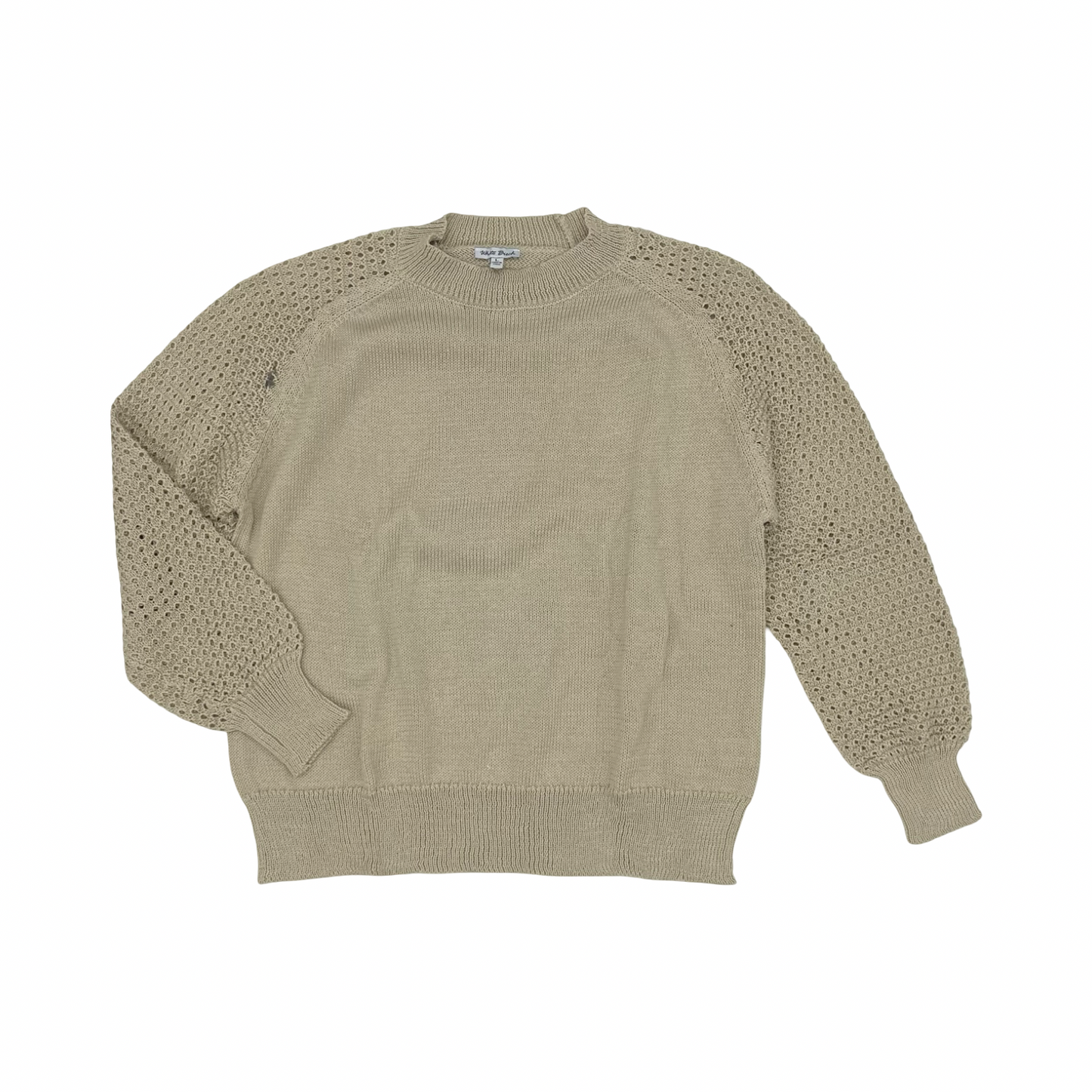 Sweater By White Birch In Tan, Size:L