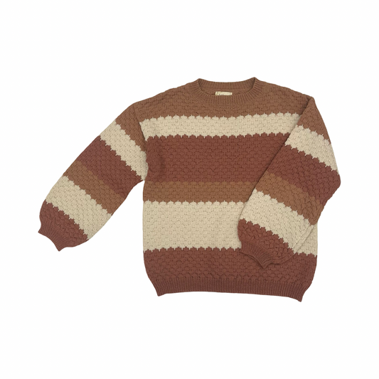 Sweater By Bohme In Striped Pattern, Size:S