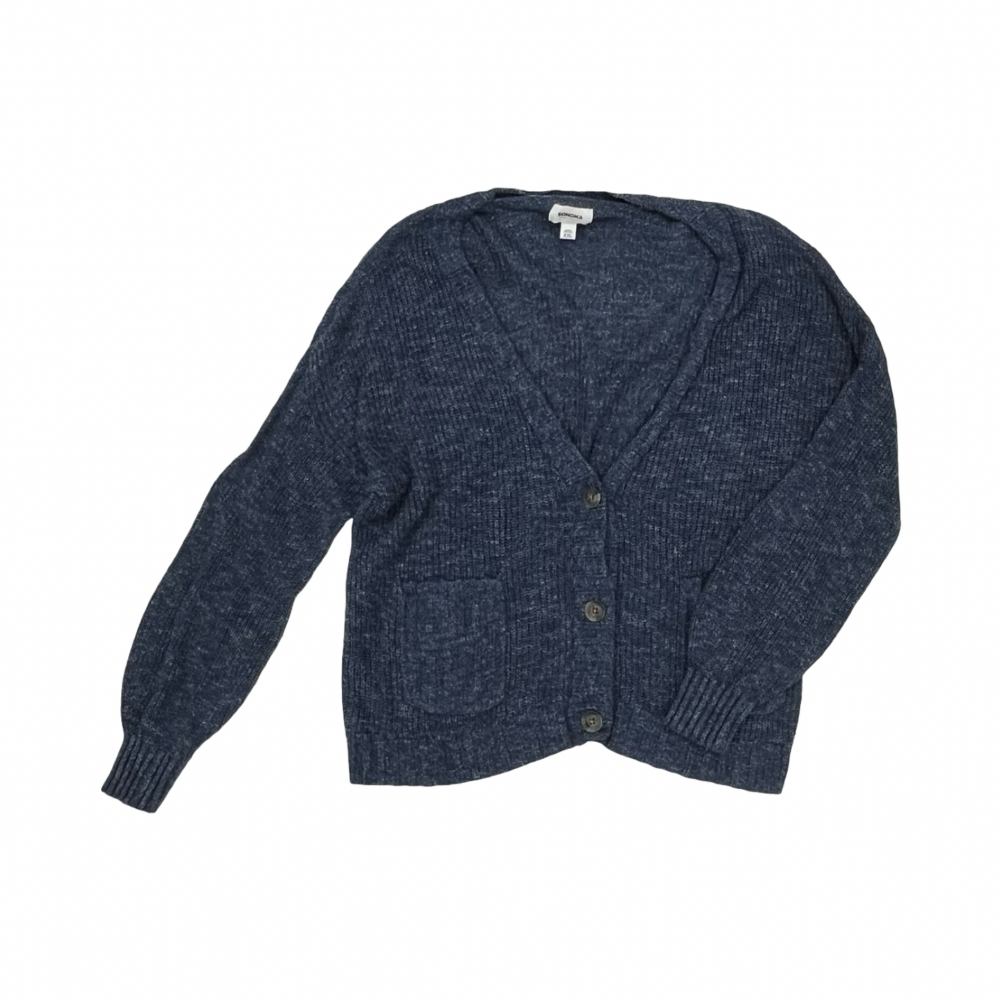 Sweater Cardigan By Sonoma In Navy, Size:Xxl
