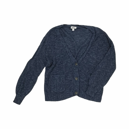 Sweater Cardigan By Sonoma In Navy, Size:Xxl