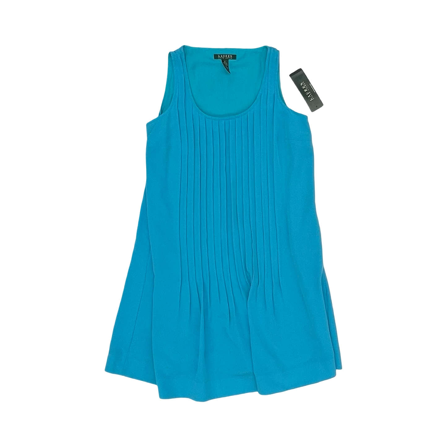 Dress Party Short By Lauren By Ralph Lauren In Teal, Size:4