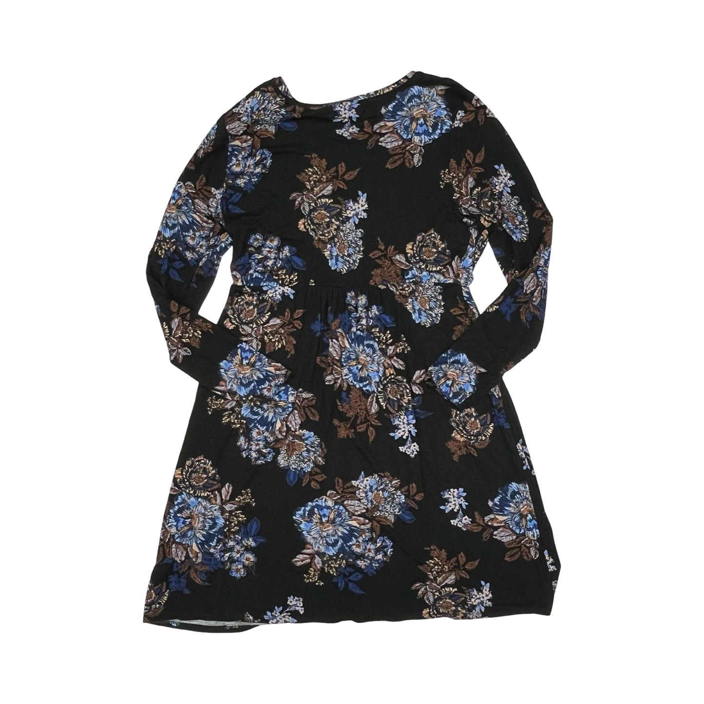 Dress Casual Short By Maurices In Black & Blue, Size:L