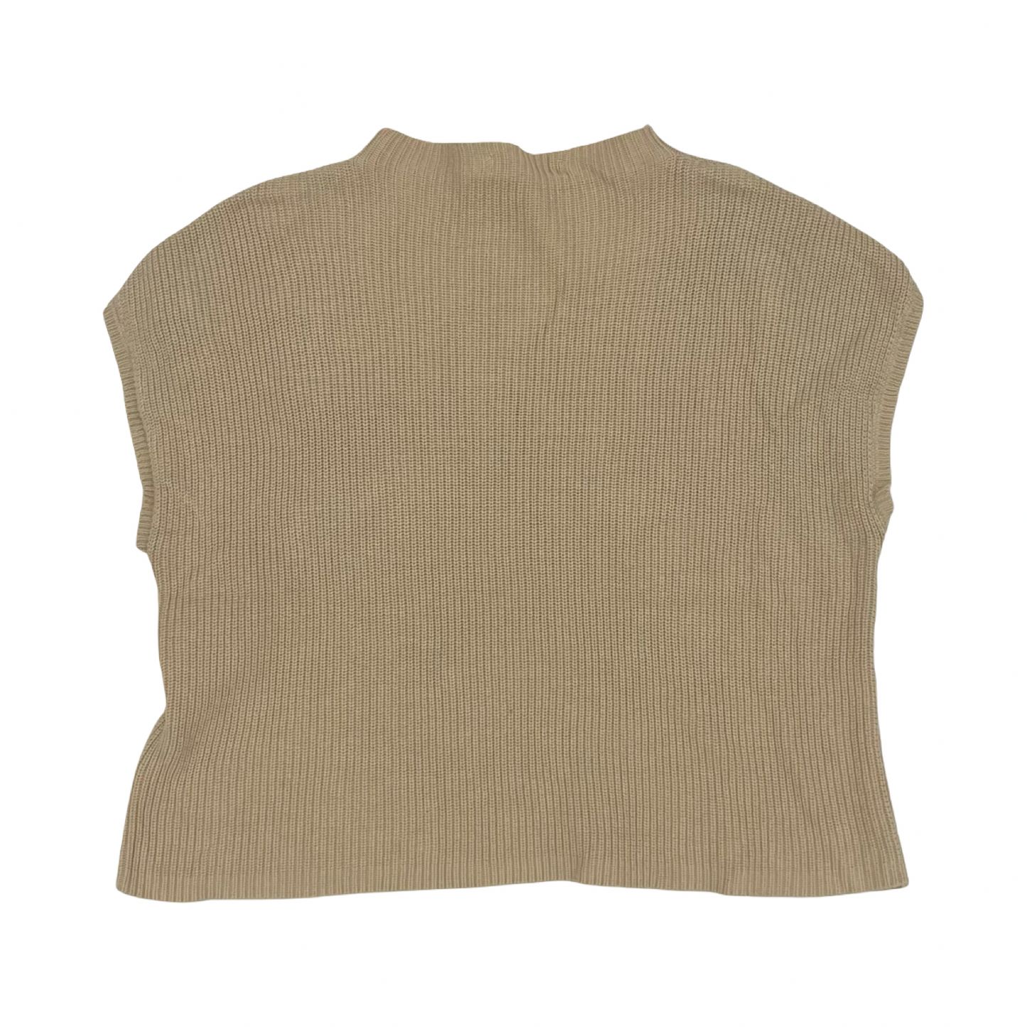Vest Sweater By Anrabess In Tan, Size:Xl