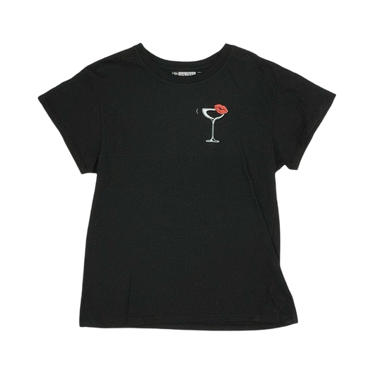 Top Ss By Girl Dangerous In Black, Size:S