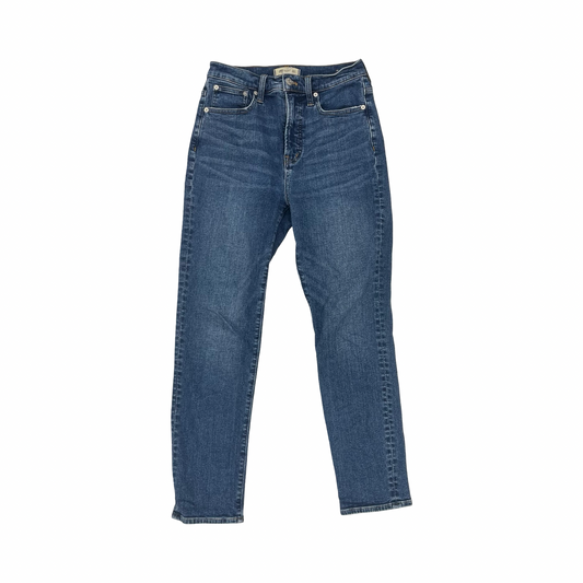 Jeans Skinny By Madewell In Blue Denim, Size:2