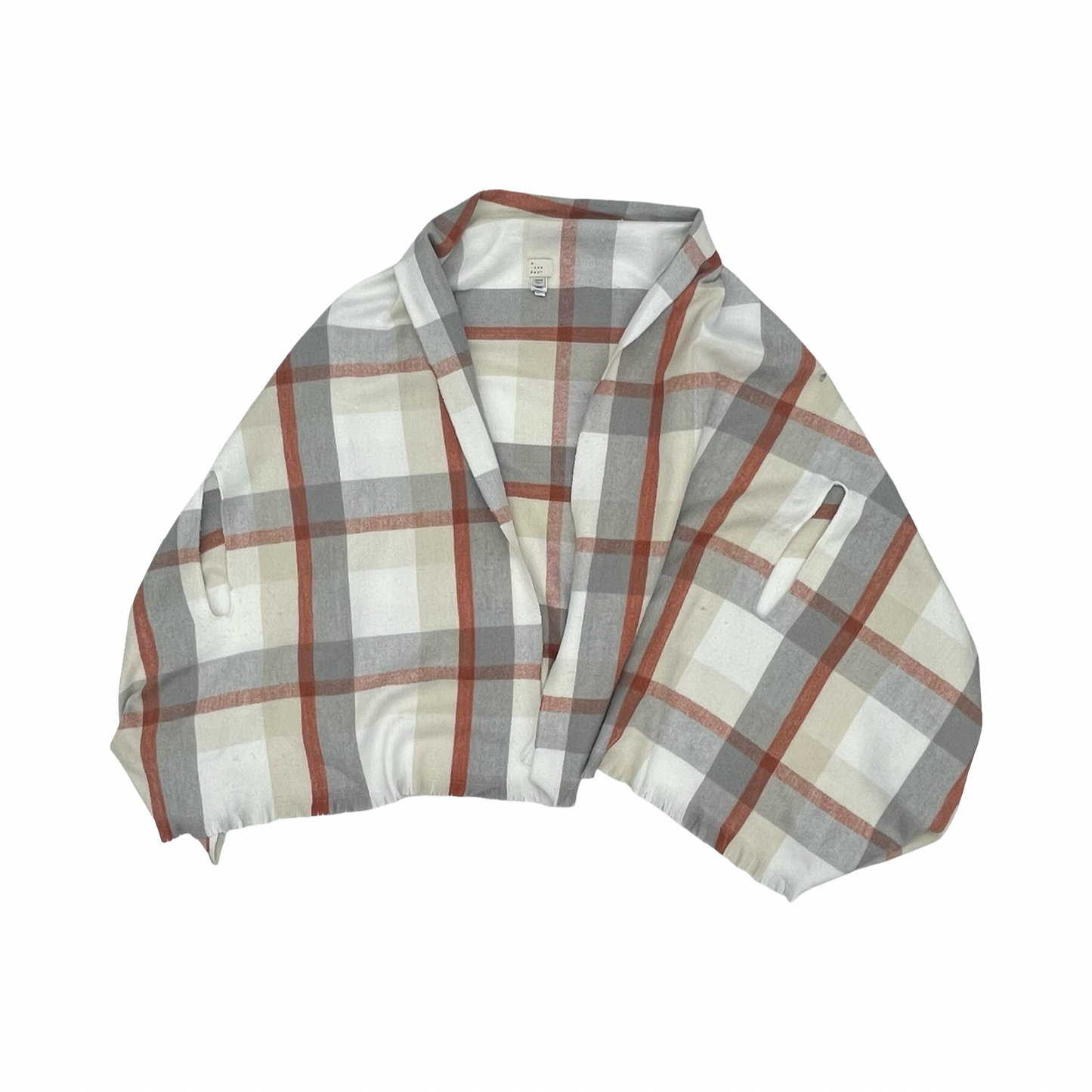 Shawl By A New Day In Cream, Size:Osfm