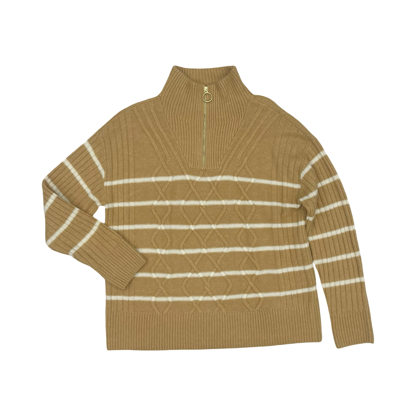 Sweater By Talbots In Brown, Size:L