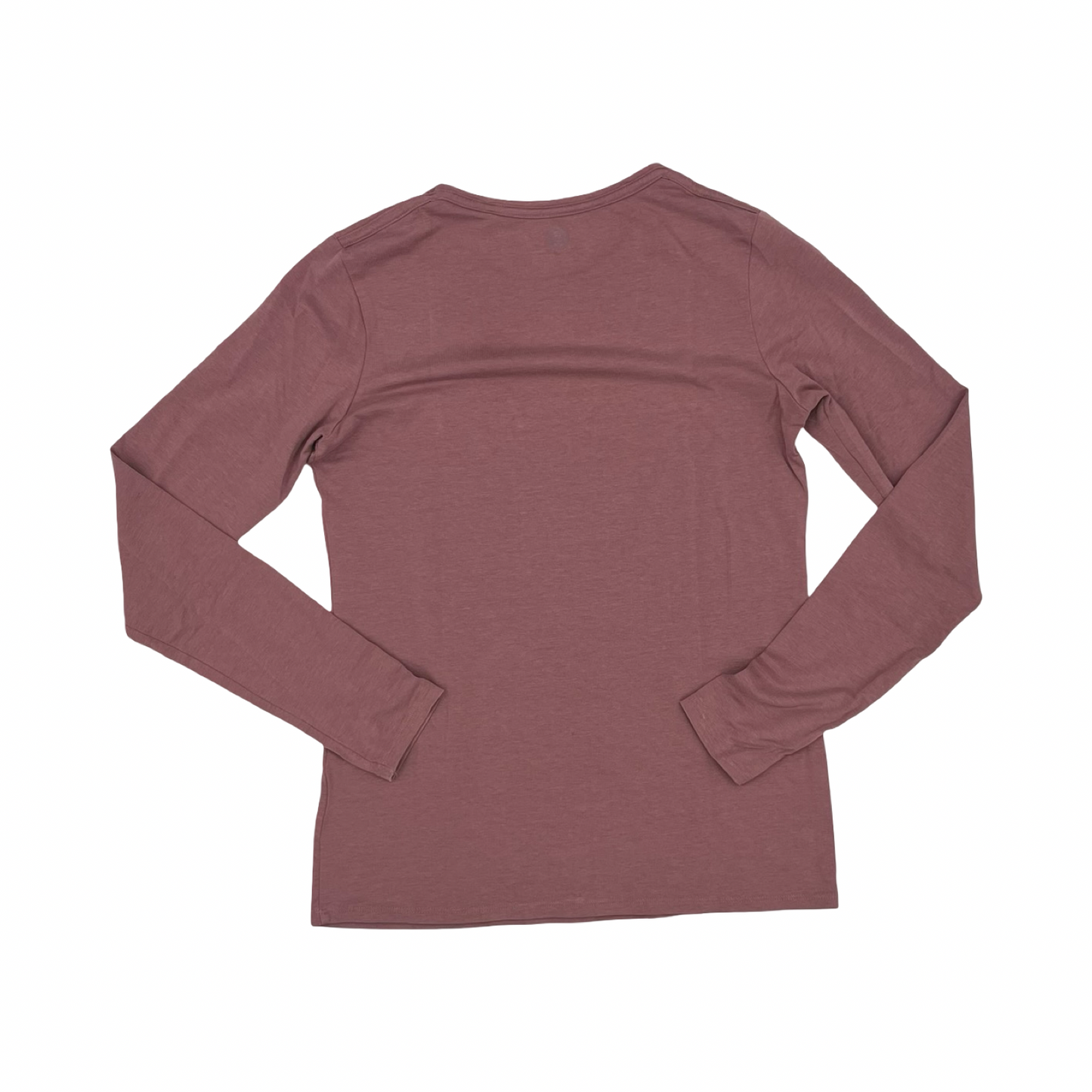 Athletic Top Ls Crewneck By Clothes Mentor In Mauve, Size:S