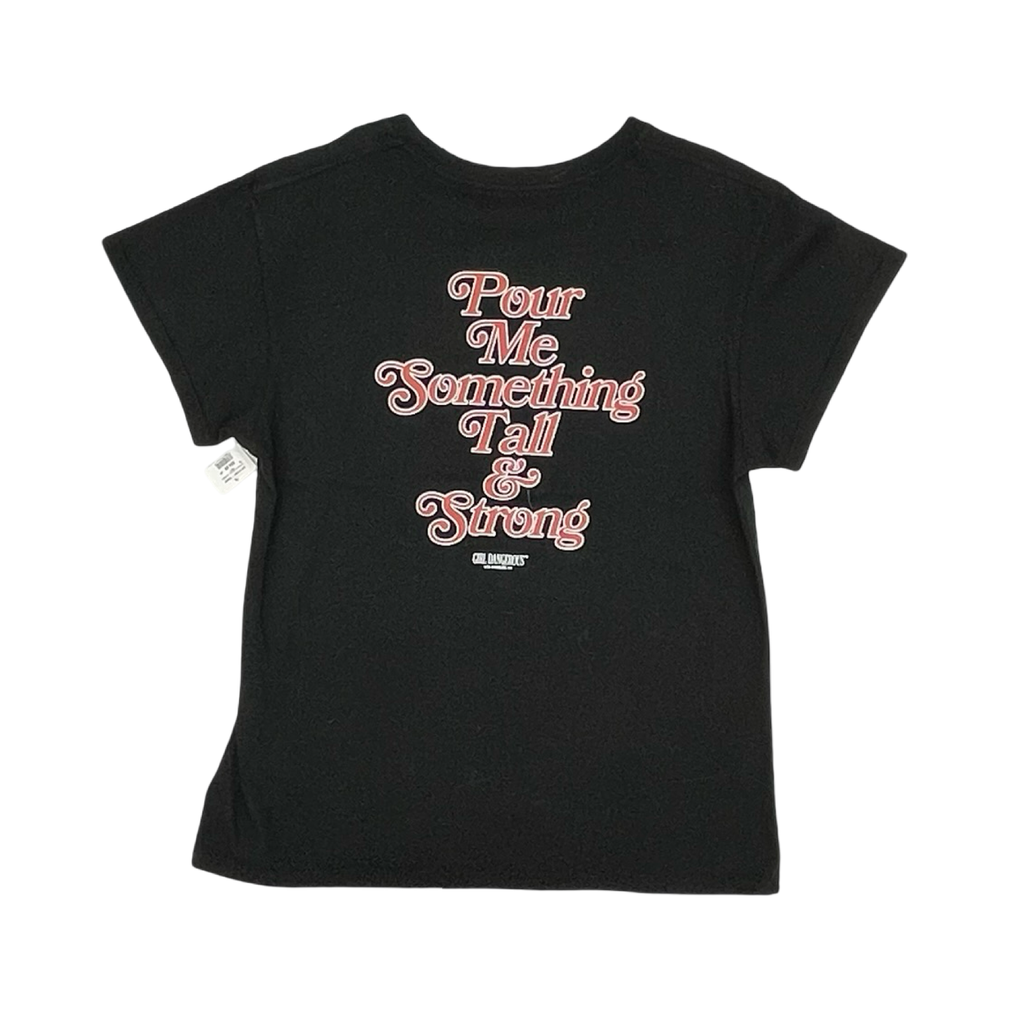 Top Ss By Girl Dangerous In Black, Size:S