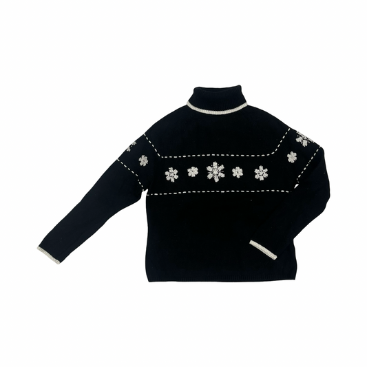 Sweater By Sonoma In Black, Size:L