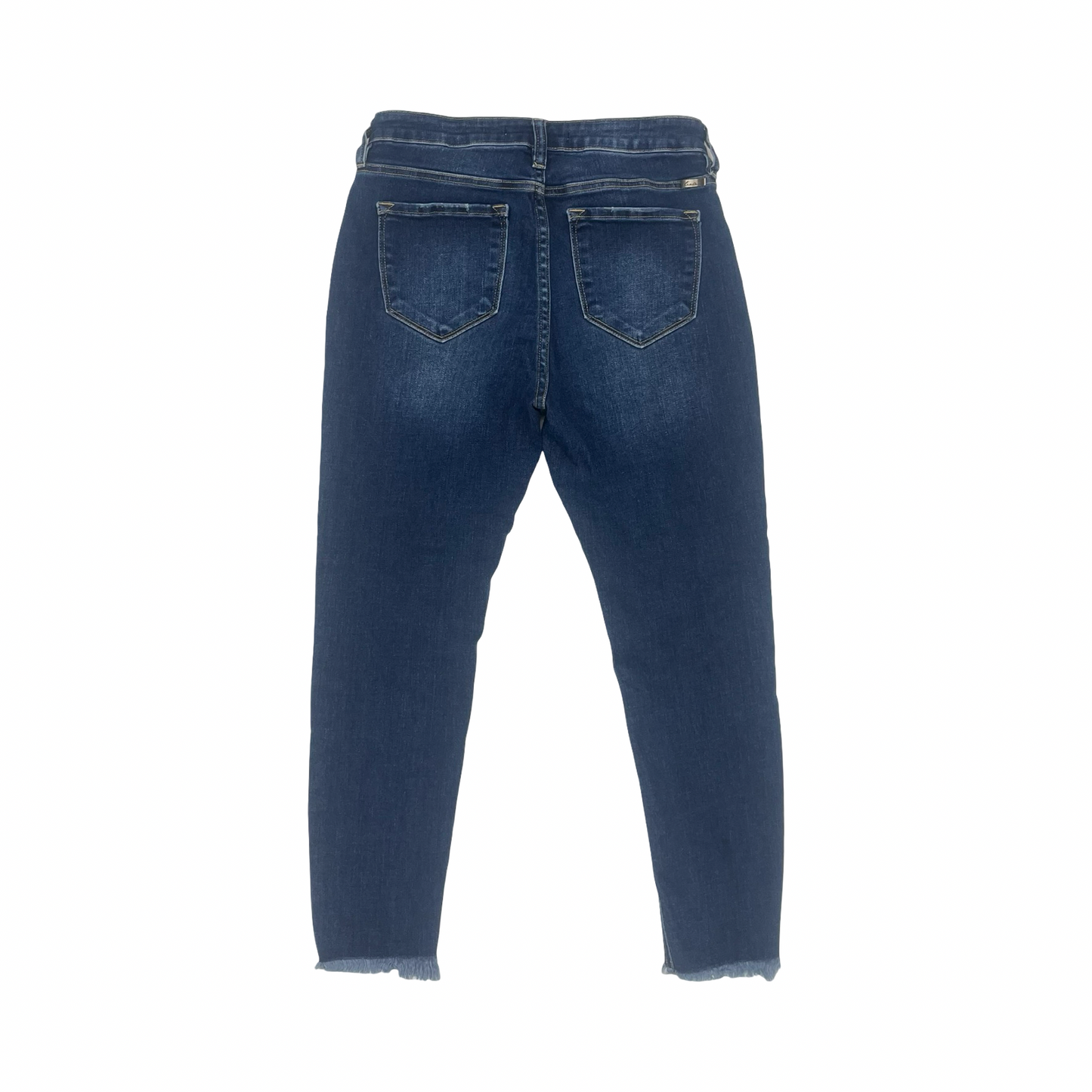Jeans Skinny By Kancan In Blue Denim, Size:8