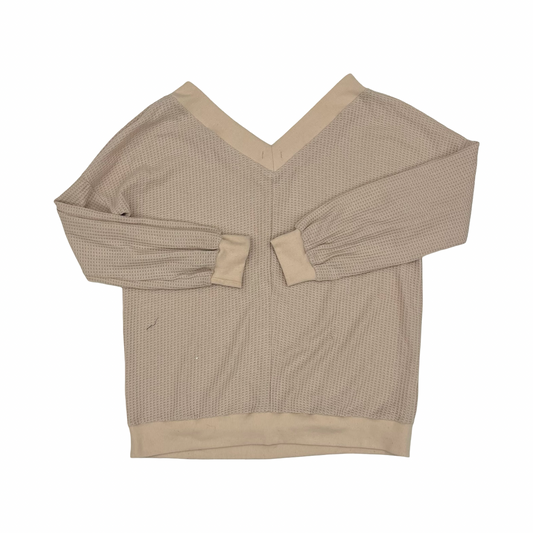 Top Ls By Cmf In Tan, Size:2X