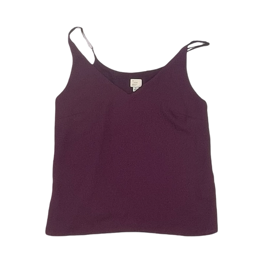 Blouse Sleeveless By A New Day In Purple, Size:M