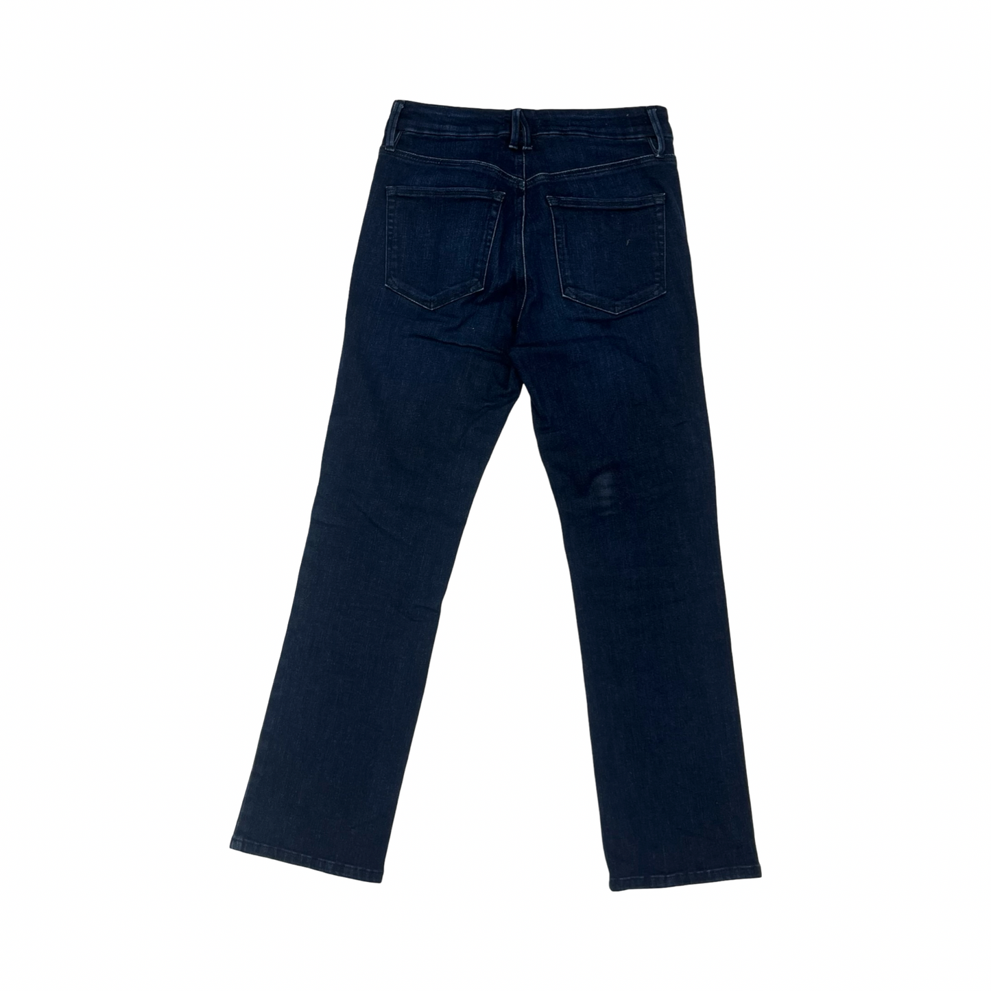 Jeans Straight By Good American In Blue Denim, Size:4