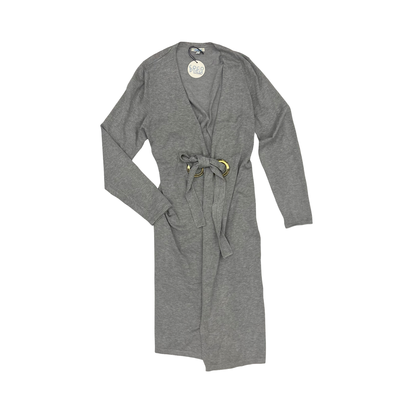Cardigan By Cme In Grey, Size:L