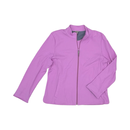 Jacket Other By Talbots In Purple, Size:Xl