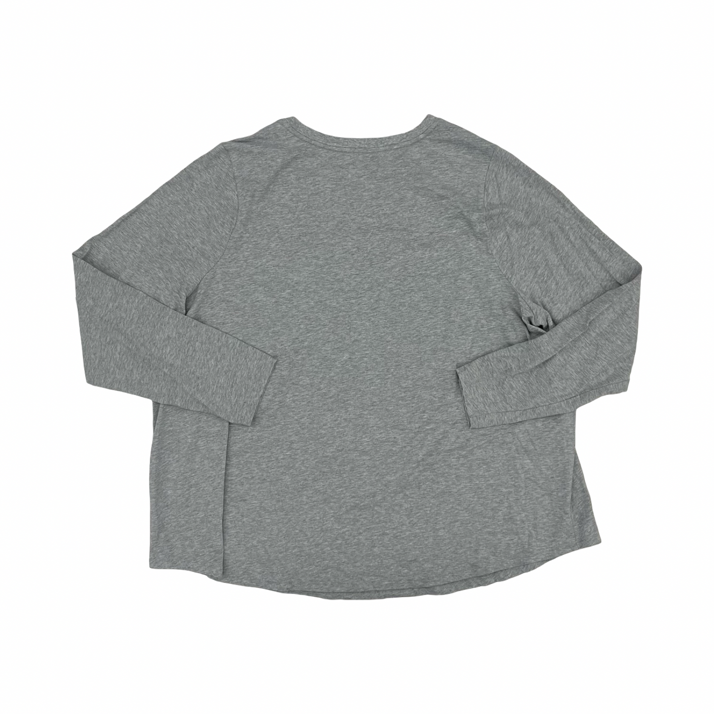 Top Ls By Terra & Sky In Grey, Size:2X