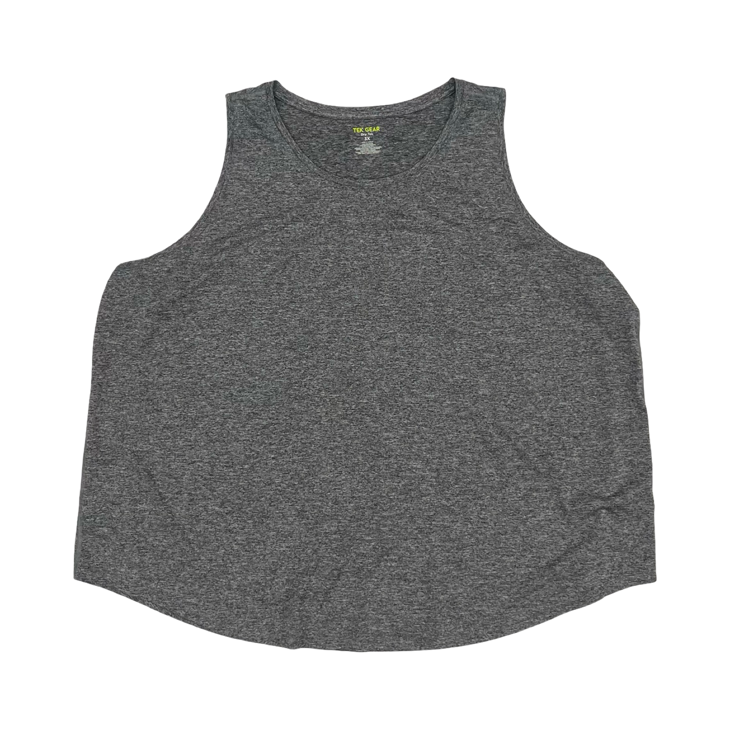 Athletic Tank Top By Tek Gear In Grey, Size:3X