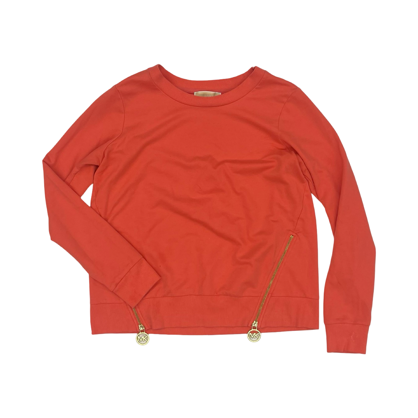 Top Ls Designer By Michael Kors In Orange, Size:M