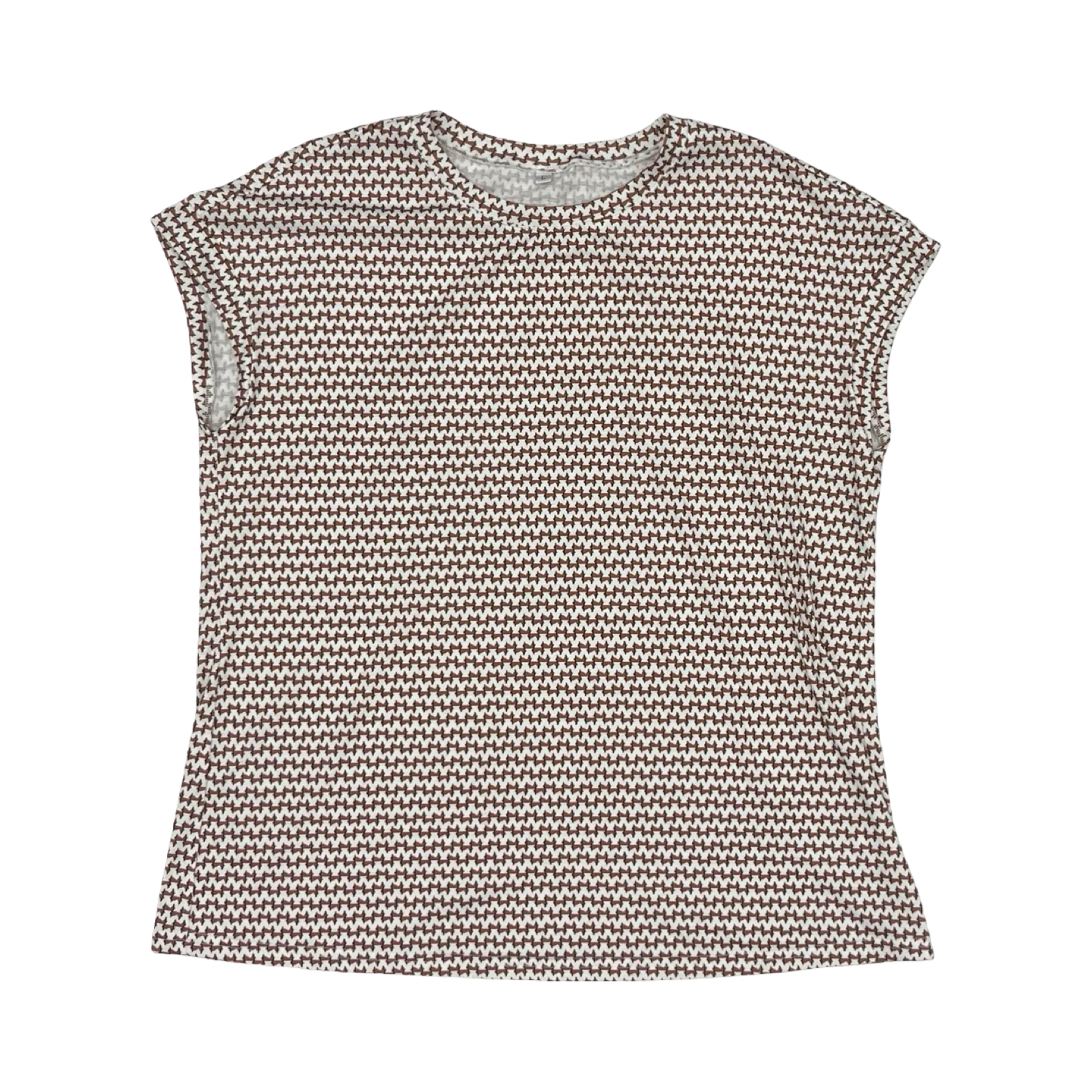 Top Ss By Cmf In Brown & White, Size:L