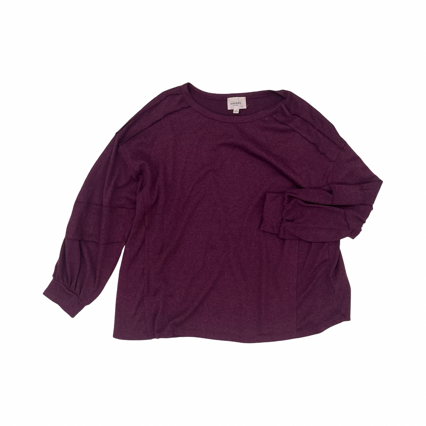 Top Ls By Andree By Unit In Purple, Size:Xl