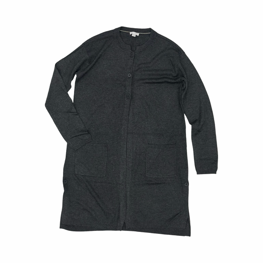 Sweater Cardigan By J. Jill In Grey, Size:S