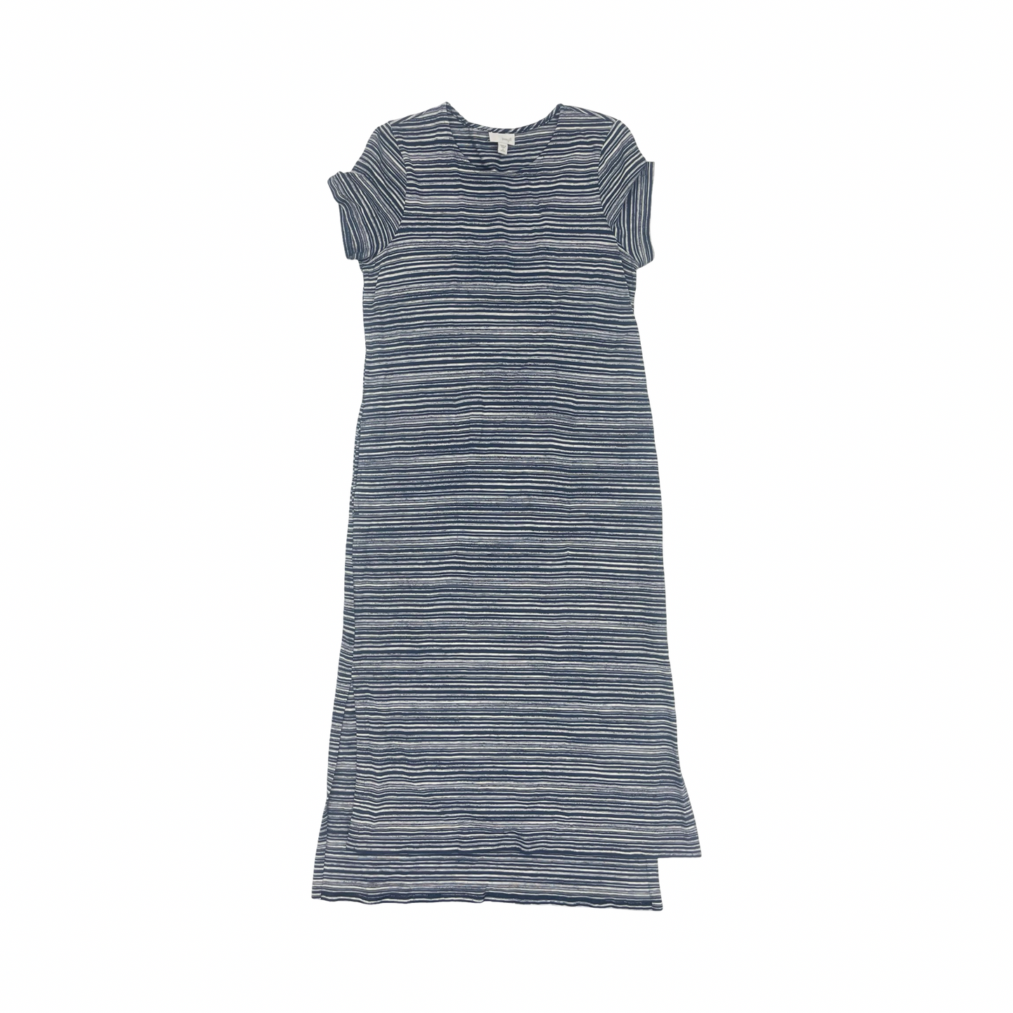 Dress Casual Midi By Pure Jill In Blue & Cream, Size:Sp