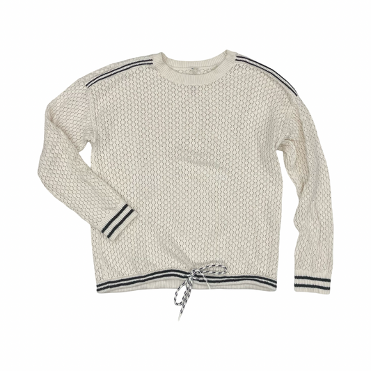 Sweater By Lou And Grey In Black & Cream, Size:L