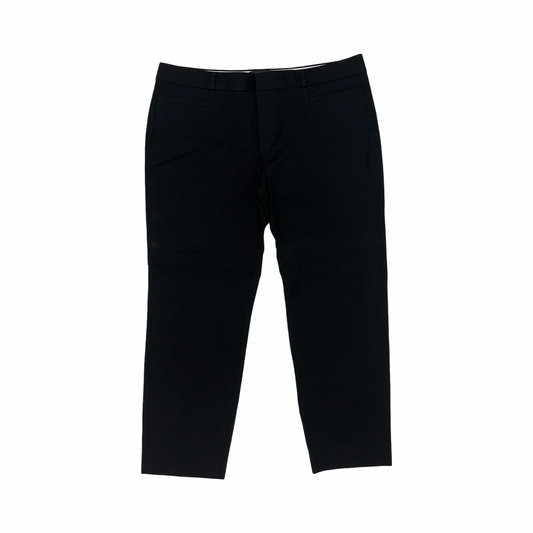 Pants Cropped By Banana Republic In Black, Size:12