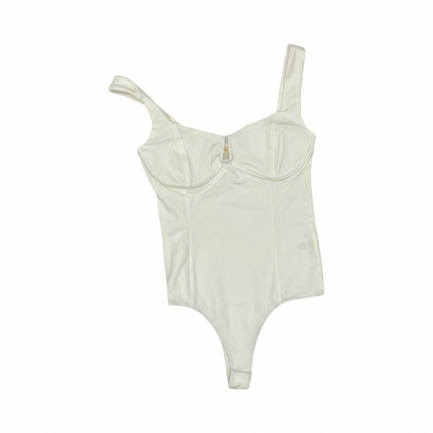 Bodysuit By Promesa In White, Size:M