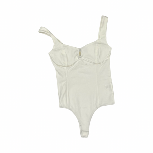 Bodysuit By Promesa In White, Size:M