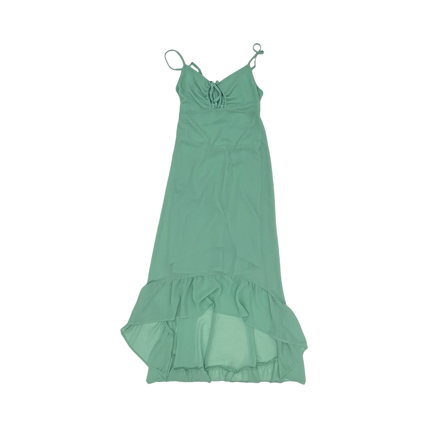 Dress Party Midi By Wild Fable In Green, Size:Xs