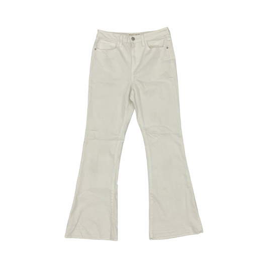 Jeans Flared By Harper In White Denim, Size:4
