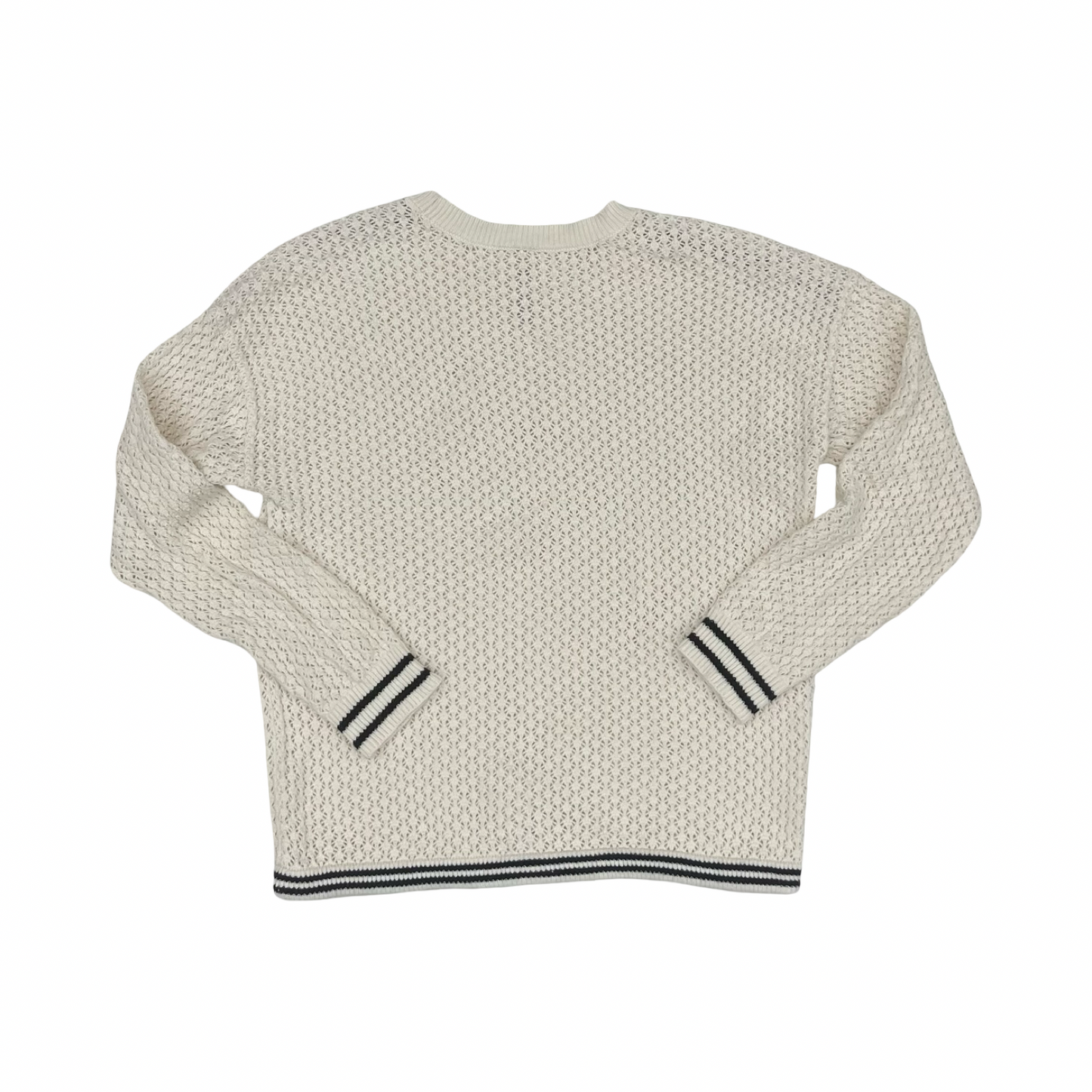 Sweater By Lou And Grey In Black & Cream, Size:L