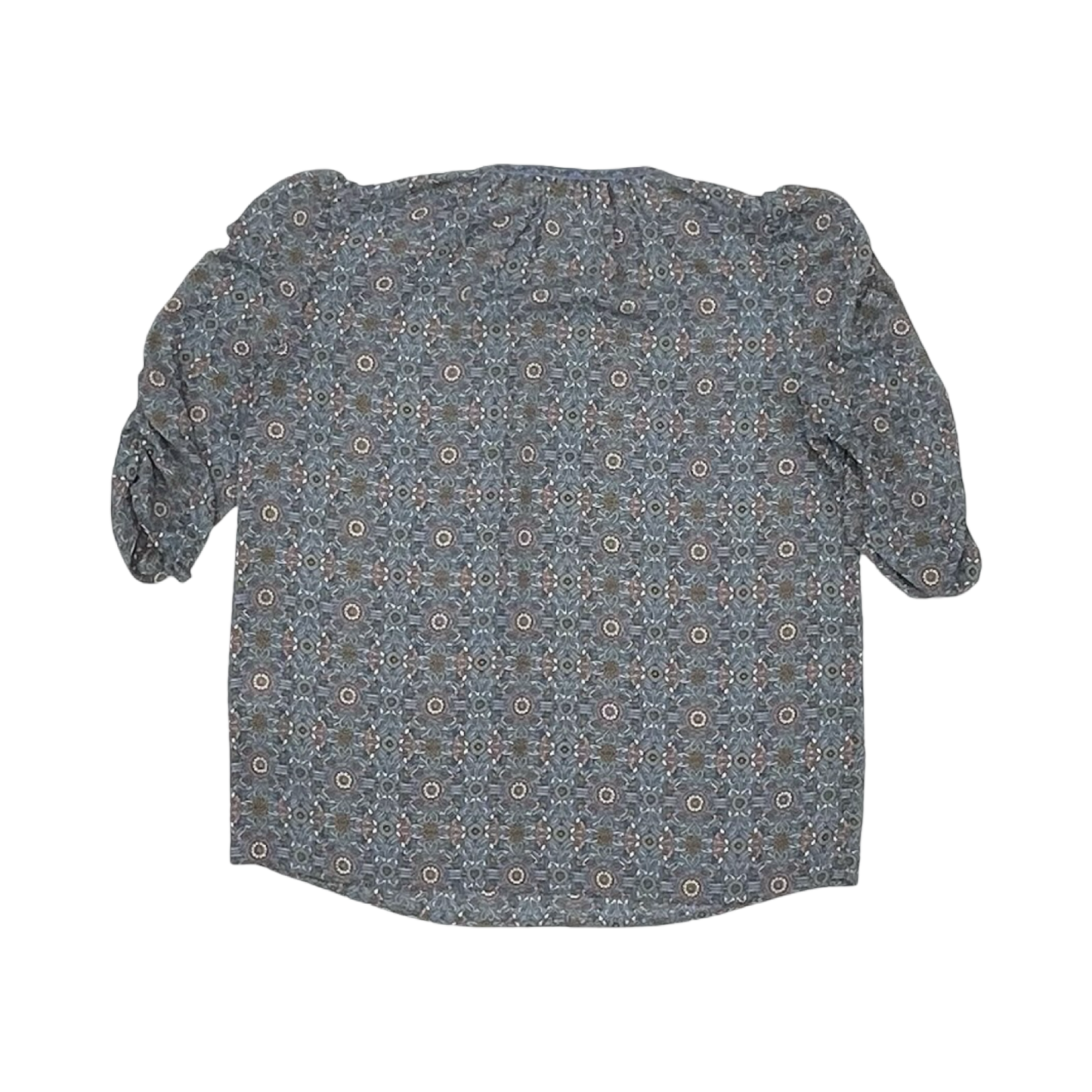 Blouse Ss By Max Studio In Blue, Size:S