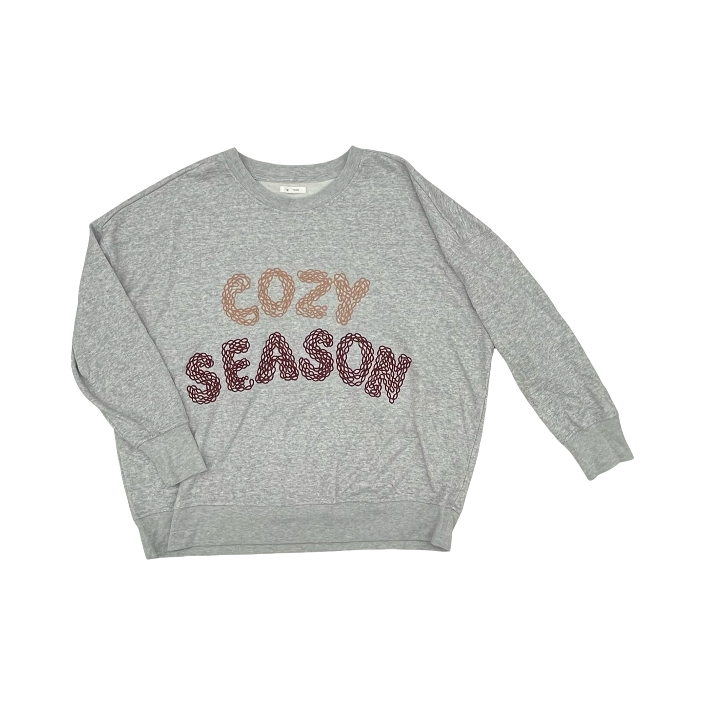 Sweatshirt Crewneck By Maurices In Grey, Size:2X