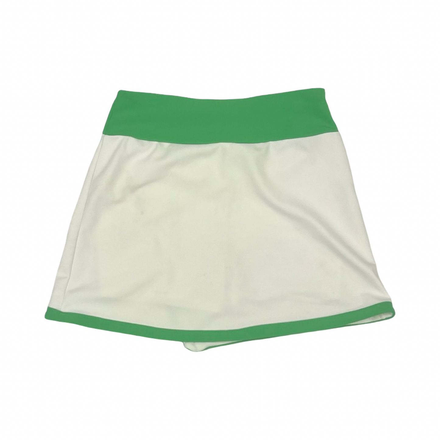 Athletic Skort By Kyodan In Green & White, Size:Xs