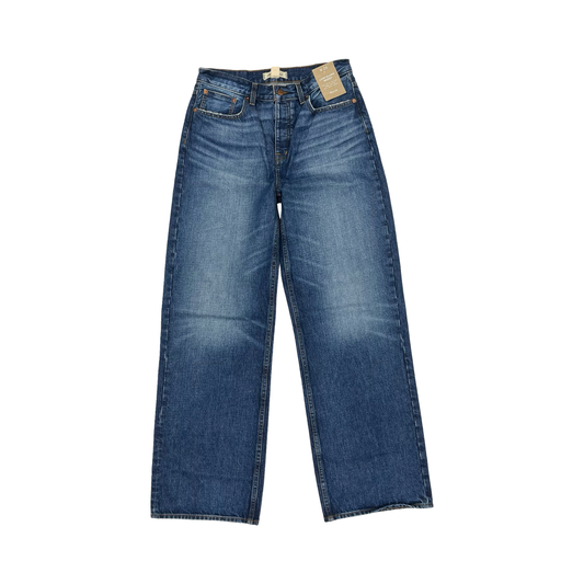 Jeans Straight By Madewell In Blue Denim, Size:2
