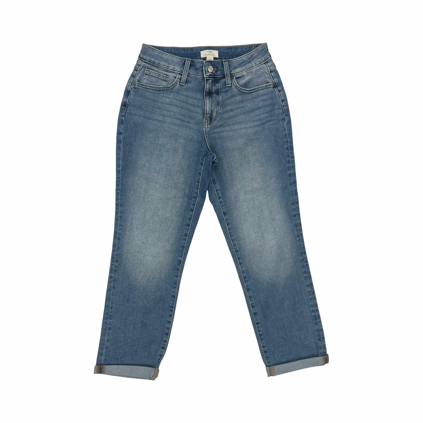 Jeans Cropped By Maurices In Blue Denim, Size:4