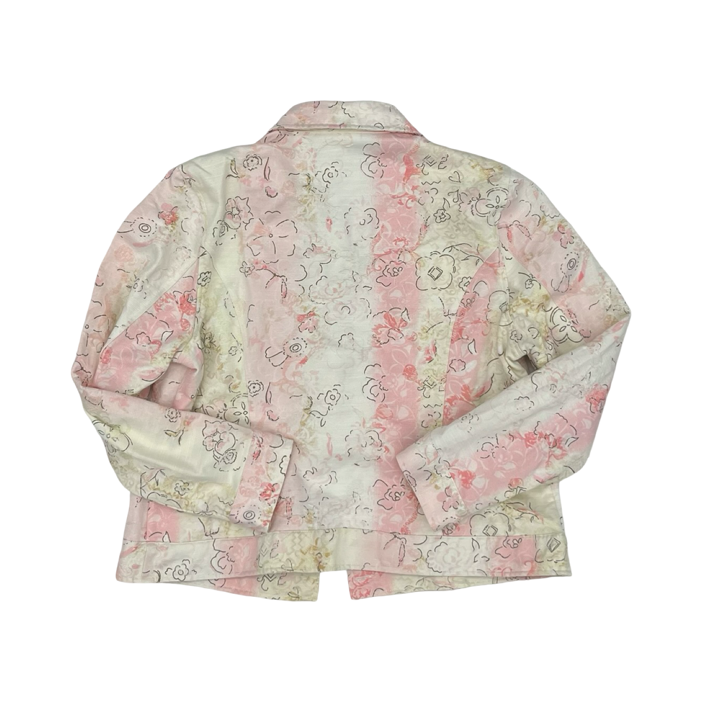 Jacket Shirt By Christopher And Banks In Cream, Size:Xl