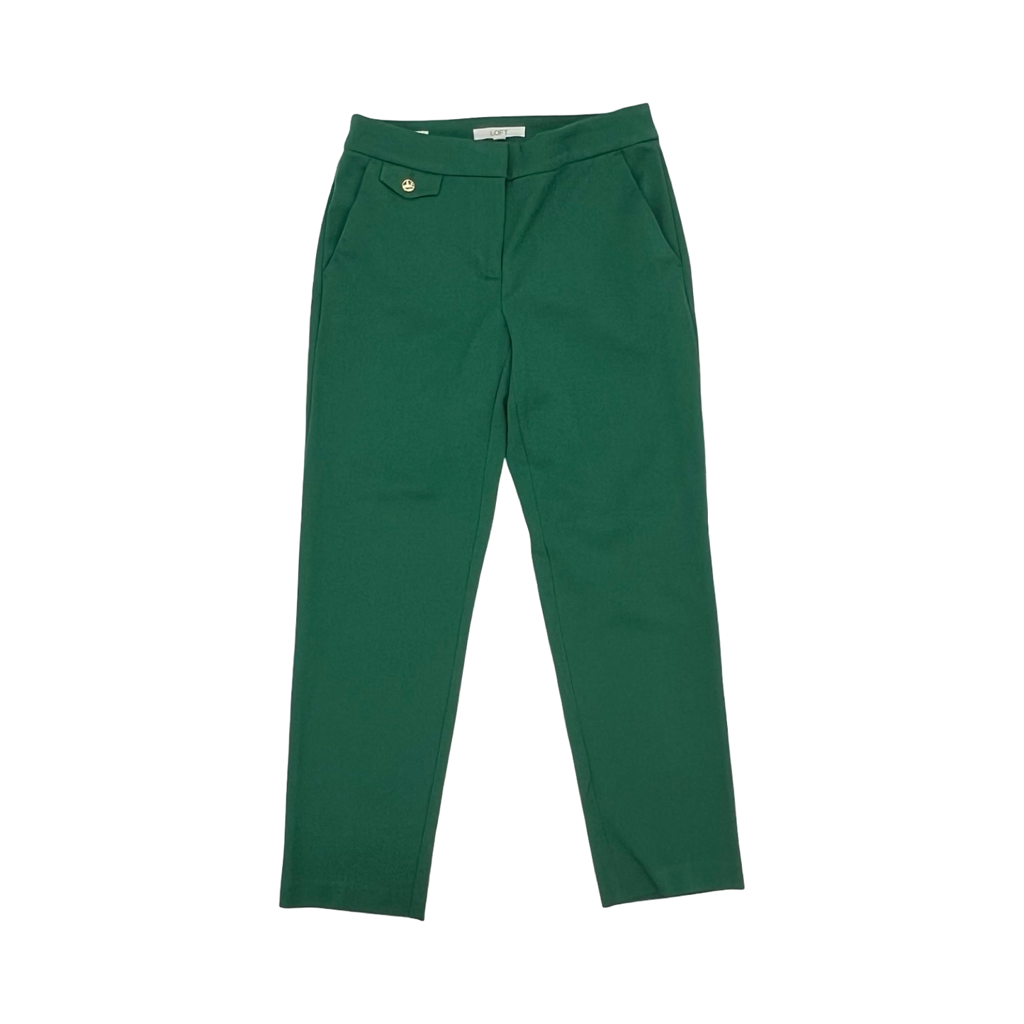 Pants Chinos & Khakis By Loft In Green, Size:0