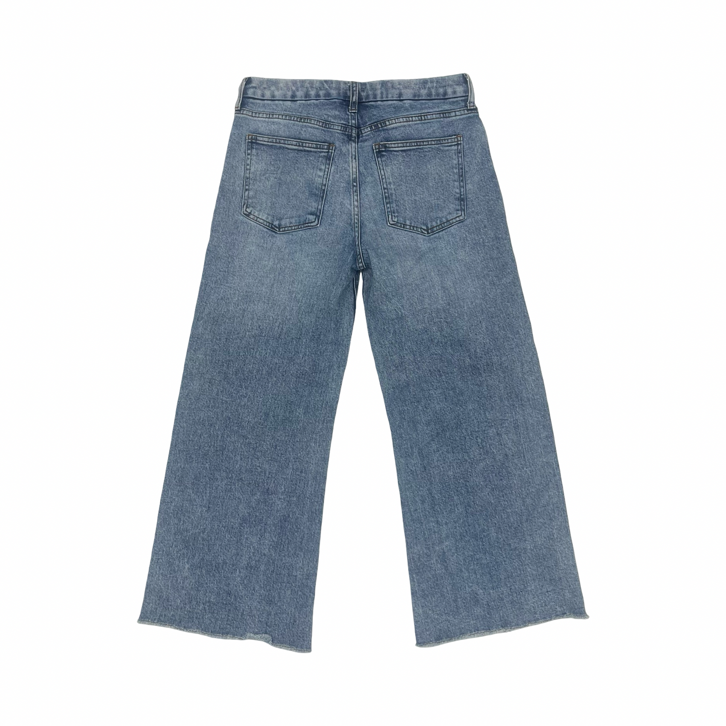 Jeans Wide Leg By Kut In Blue Denim, Size:4