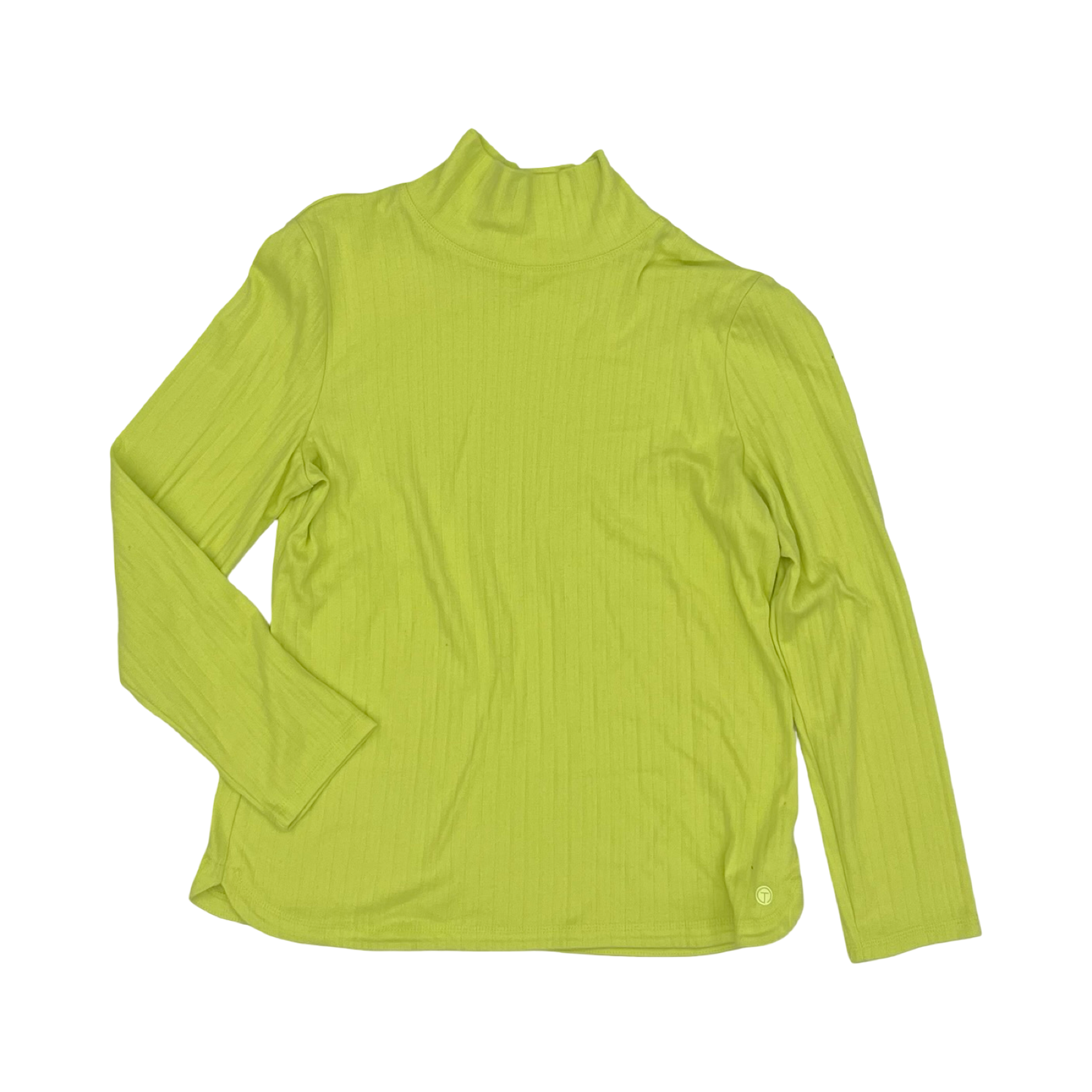 Top Ls Basic By Talbots In Yellow, Size:Xl