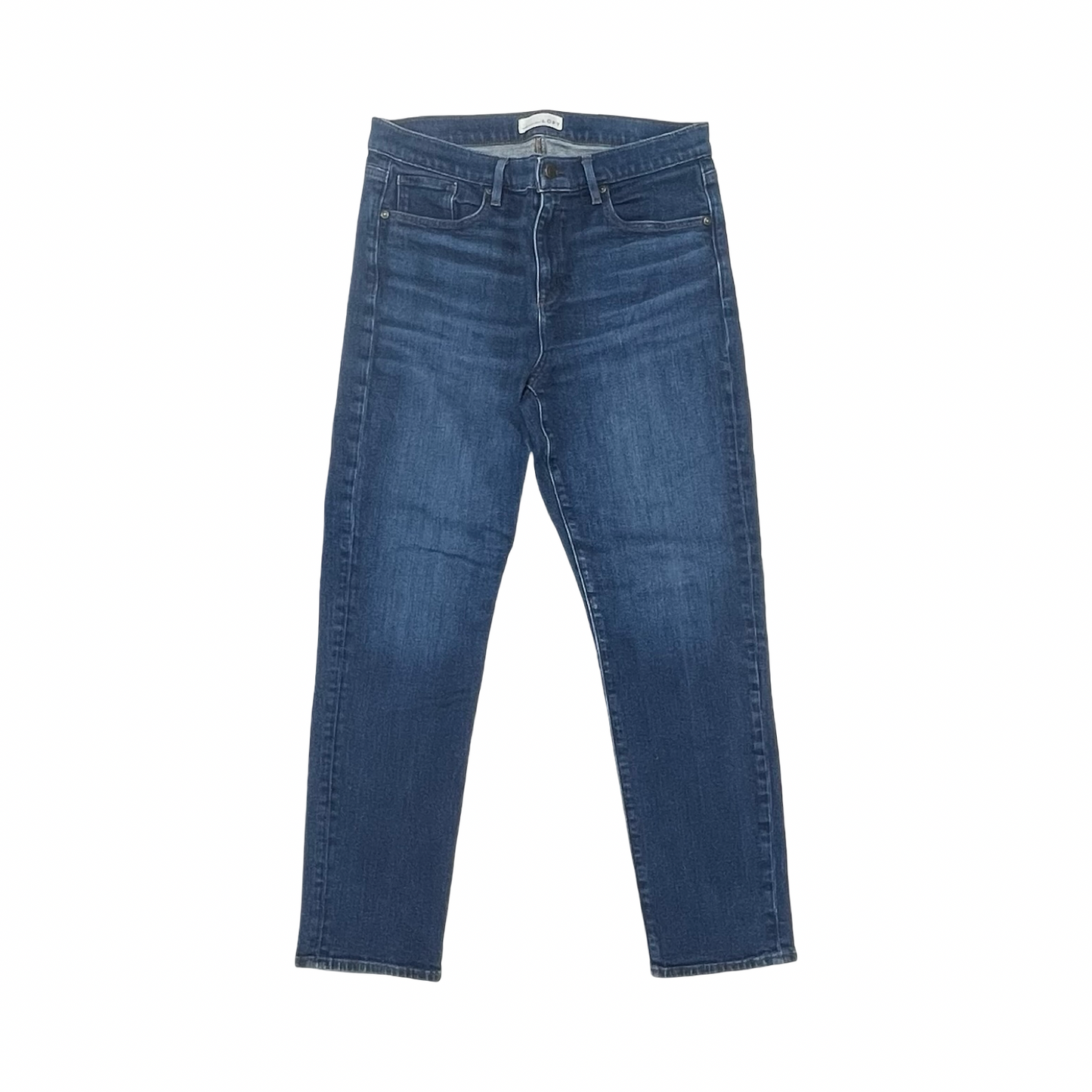 Jeans Boyfriend By Loft In Blue Denim, Size:12