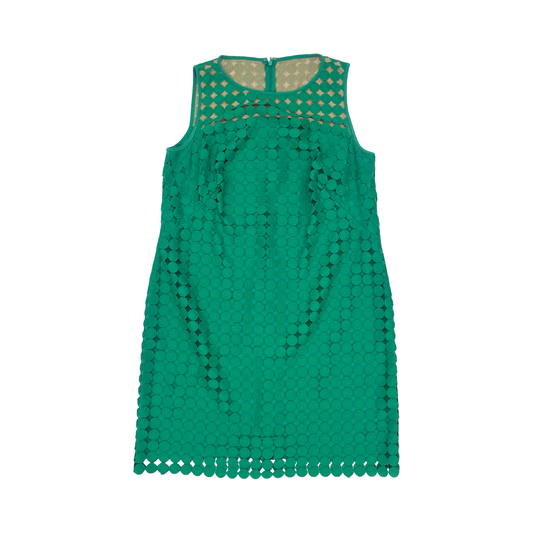 Dress Work By Lauren By Ralph Lauren In Green, Size:14